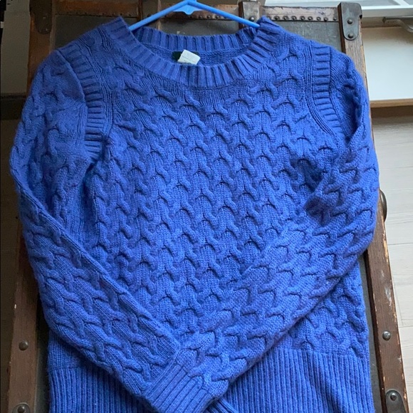 J. Crew Sweaters - JCrew blue knit sweater